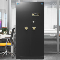 虎牌保险柜家用办公大型指纹密码保险箱全钢防盗可入墙对开财务专用保密保管柜博瑞系列 180cm钢琴黑