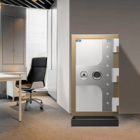 虎牌保险柜家用办公大型电子密码防火柜全钢防盗保密柜可入墙保险箱 120cm 锦虎系列