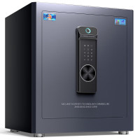 虎牌保险柜家用小型指纹密码WiFi国标认证保险箱收纳办公财务专用全钢可入墙保管柜 灵初系列 45cm