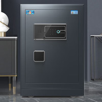 虎牌保险柜家用办公小型指纹密码收纳保险箱全钢防盗入墙入柜现代简约高端保管柜灵峰系列60cm
