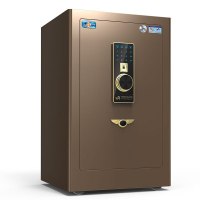 虎牌保险柜家用办公小型国标认证指纹密码保险箱可入墙财务专用保密柜尚悦系列70cm蜜蜡金