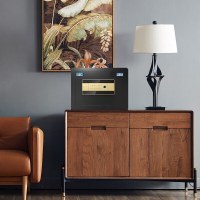 虎牌保险柜家用办公小型国标认证30cm指纹密码保险箱全钢防盗财务专用保密柜 尊虎系列 商务黑