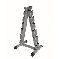 捷瑞特(JOROTO)美国品牌环保包胶六角哑铃男士家用健身器材 哑铃架六组