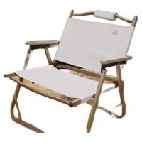 何大屋(Hodtown)户外便携折叠椅桌椅牛津布沙滩椅钓鱼野营椅子复古露营装备野餐克米特椅 HDW1688