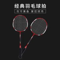 何大屋(Hodtown)羽毛球拍成人健身羽毛球拍羽毛球训练比赛耐打碳素羽拍初学者经典羽毛球拍 HDW1312