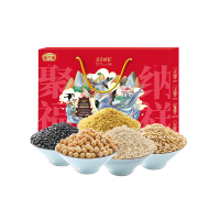 燕之坊聚福纳祥1.1kg 黑米黄小米黄豆燕麦仁高粱米伴手礼礼品团购 聚福纳祥1.1kg/提