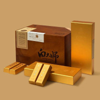 白大师高山福鼎白茶特级贡眉金砖白茶原木茶叶礼盒装360g老白茶 360g/1盒