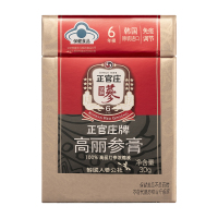 正官庄人参红参膏30g 原装进口 6年根高丽参免疫力送父母长辈