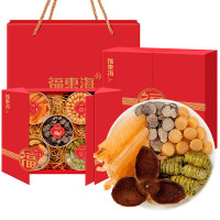 福东海 黄花鱼胶元贝黑松露陈皮铁皮石斛五拼礼盒260克 送长辈礼品 送长辈礼盒260克