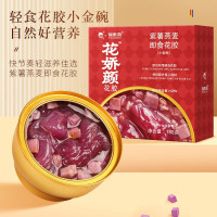 福东海 花娇颜即食花胶粥180克 轻食早餐胶原蛋白鱼胶 送爱人滋补品代餐女人孕妇滋补营养品 紫薯燕麦即食花胶180克