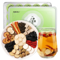 福东海 覆盆子人参八宝茶[15克*15罐]杜仲雄花桑葚枸杞补人参男性