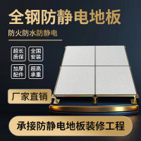 欧莱达全钢防静电地板600x600机房pvc抗静电 全钢防静电HPL(不含配件) 片 600x600x30mm