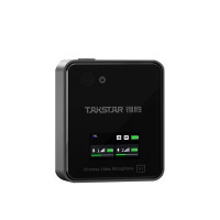 得胜(TAKSTAR)V1升级版无线领夹麦克风 小蜜蜂教师抖音手机直播降噪领夹收音麦 升级款 单麦|屏显|50米距离