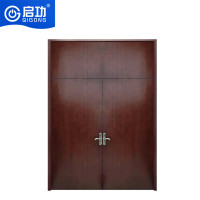 启功实木防盗门复合木门小区住宅推拉安全入户门