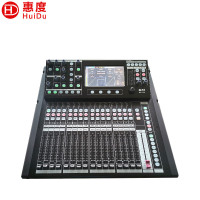 惠度(HuiDu)HD-T20专业全数字调音台工程会议多功能厅礼堂酒吧双DSP数字效果器4核CPU处理器数字操控调音台