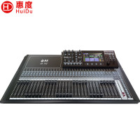 惠度(HuiDu)HD-T32专业全数字调音台工程会议多功能厅礼堂酒吧双DSP数字效果器4核CPU处理器数字操控调音台