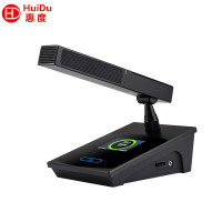 惠度(HuiDu)BA-3820有线手拉手会议话筒视频会议话筒专业大型会议室系统工程讨论数字麦克风单代表麦