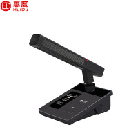 惠度(HuiDu)YH-680专业有线手拉手麦克风视像自动追踪会议系统话筒讨论型会议桌面式方管话筒代表单元