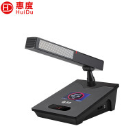惠度(HuiDu)BS-8900专业无线手拉手会议麦克风系统桌面讨论型电容麦克风锂电充大型会议室方管话筒代表单元