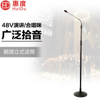 惠度(HuiDu)专业落地式会议演讲话筒乐队演出合唱麦舞台主持颁奖庆典礼堂报告厅演讲立式麦克风HD-S3