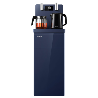 苏泊尔(SUPOR)大屏显温 五段智能控温 双壶双出水童锁保护立式多功能茶吧机SW-CBJ07