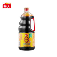 海天 老抽酱油[0添加调味品 酿造酱油]1.9L 草菇系列 红烧炖肉用
