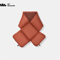 蕉下(beneunder)暖霁系列多功能智能发热围巾 桑葚红