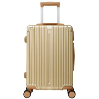 维多利亚旅行者商旅多功能拉杆箱行李箱旅行箱登机箱720香槟色24寸