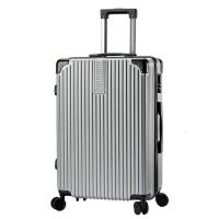 维多利亚旅行者轻奢商务多功能拉杆箱行李箱登机箱旅行箱8689银色20寸