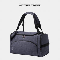 维多利亚旅行者通勤商务多用健身包手提袋旅行包7050灰