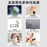 美的(Midea)空气净化器Air3家用室内除甲醛除烟智能小型卧室负离子清新机 KJ350G-S1[过滤式]