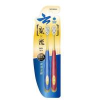 云南白药金口健牙刷宽头软毛成人家庭装碳丝/密羽金刷2/4/6支装正品 密羽金刷 2支