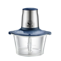 小熊(bear)绞肉机家用电动玻璃多能料理机绞馅机碎肉打肉机切菜搅拌机QSJ-E03N6[ZMD安心系列]