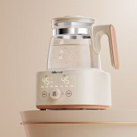 小熊(Bear)全玻璃恒温水壶婴儿温奶调奶器冲奶粉电热烧水壶TNQ-C13G51.3L