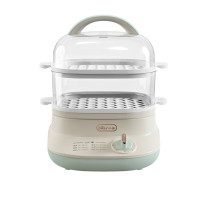 小熊(Bear) 电蒸锅 蒸蛋器 蒸锅家用 电蒸笼分体式电热煮锅可定时带积汁盘 DZG-C60Q8 [高]6L容量