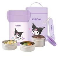 泰福高(TAFUCO)三丽鸥联名保温饭盒316不锈钢学生饭盒上班族带饭多层保温桶T5613