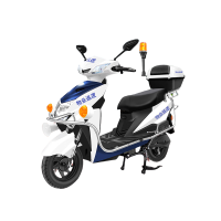 福音达物业巡逻电动车值班2轮电动摩托车定制机车[前碟刹 20A电池]
