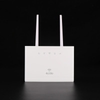 华普思可插卡全网通4G无线路由器 移动随身wifi家用宽带网络便携路由器白色插槽数3