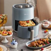 小熊(Bear)空气炸锅 家用多功能锅3L 微电脑触控电炸锅 微蒸汽空气烤可拆卸易清洗QZG-E12W5