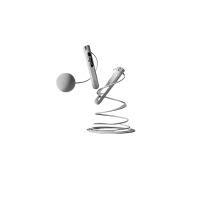 Keep计数跳绳成人健身跳绳中考跳绳考试专用有绳+无绳大球款/冰川灰