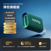 塞那M13SPro蓝牙音箱音响便携式低音炮跑步骑行蓝牙5.3版 绿色