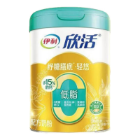 伊利欣活纾糖膳底轻悠配方奶粉低脂奶粉无蔗糖低脂高钙 660g/罐 伊利欣活纾糖膳底奶粉[1罐]
