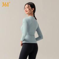 361°游泳衣女三件套保守长袖长裤冲浪浮潜水母服分体裙式温泉套装 灰绿 L 建议身高157-167cm重50-55kg