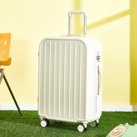 维多利亚旅行者高颜值小型轻便拉杆箱行李箱登机箱旅行箱888白色24寸