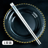 康夫贝釉下彩石纹浅灰高级感陶瓷碗碟套装简约家用饭碗盘子勺子陶瓷筷子石纹浅灰