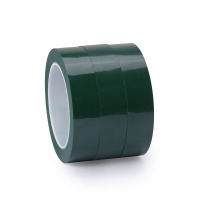 华普思彩色玛拉胶带 变压器绝缘耐高温胶带定位白板划线标识PET麦拉胶带绿色;15mm宽66m长