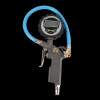 华普思汽车轮胎打气嘴软管双头充气嘴咀摩托车自行车单车货车手摇加气杆数显 胎压枪*0.1KG