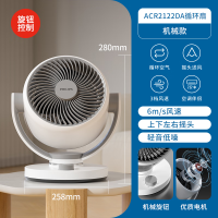 飞利浦(PHILIPS)电风扇家用空气循环扇大风量桌面台式电扇摇头小风扇循环对流换气扇轻音节能落地扇ACR2122DA白