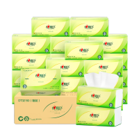 心相印卫生抽纸 原生木浆 肖战同款 茶语丝享 3层150抽*24包 M码 卫生纸巾 整箱