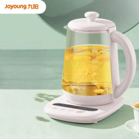 九阳(Joyoung)养生壶迷你玻璃花茶壶煮茶器 12大功能电水壶热水壶烧水壶 恒温水壶保温 K15D-WY6123